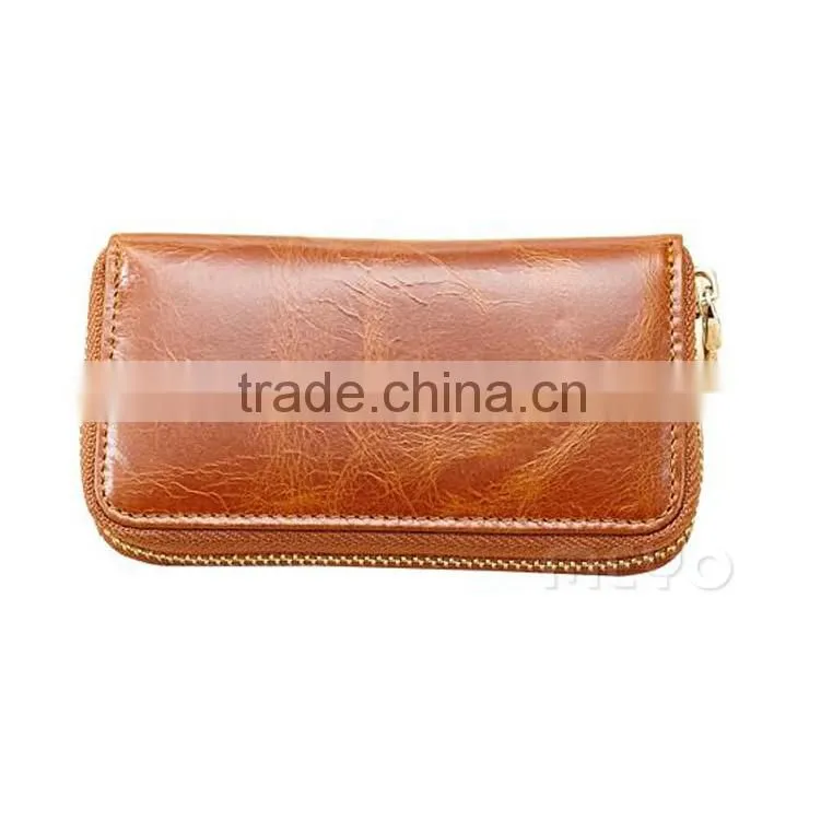 Multifunction men and women zipper key wallet for promotion
