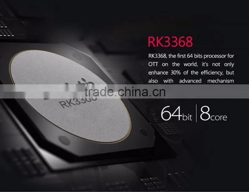 New arrival different from MINIX Neo U1,of FenMi 16G tv box rk3368 octa core tv box of RK3368