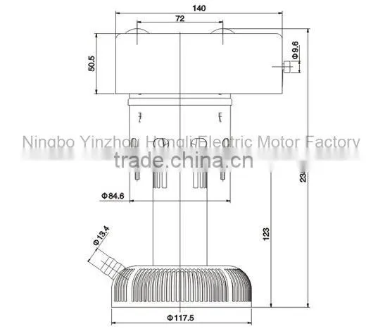 2015 new 12W Air Condition Water Cooler Pump good selling