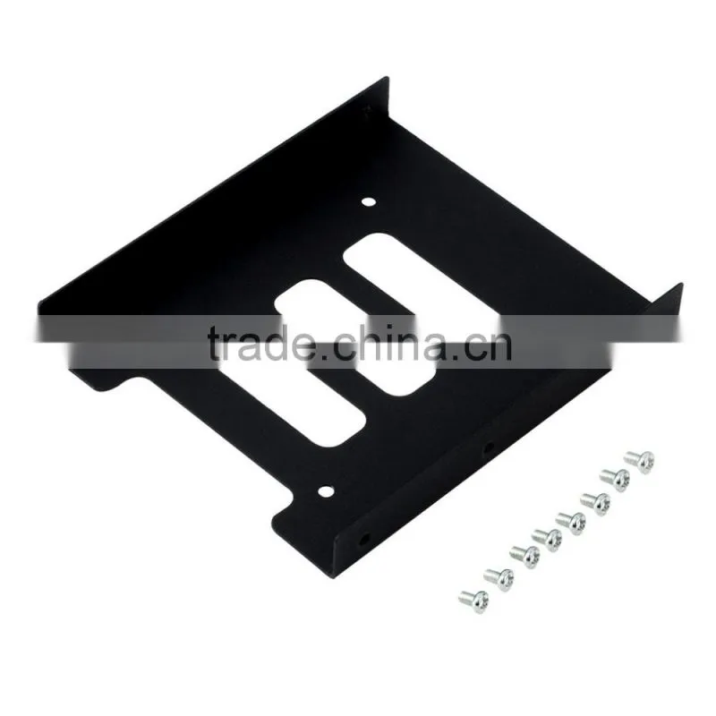 2.5" to 3.5" SSD HDD Metal Adapter Mounting Bracket Hard Drive Holder for PC