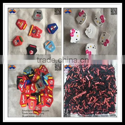 Different type fashionable good quality soft colorful PVC logo patch