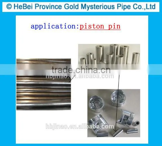 Cold finished seamless steel tube/pipe for auto parts
