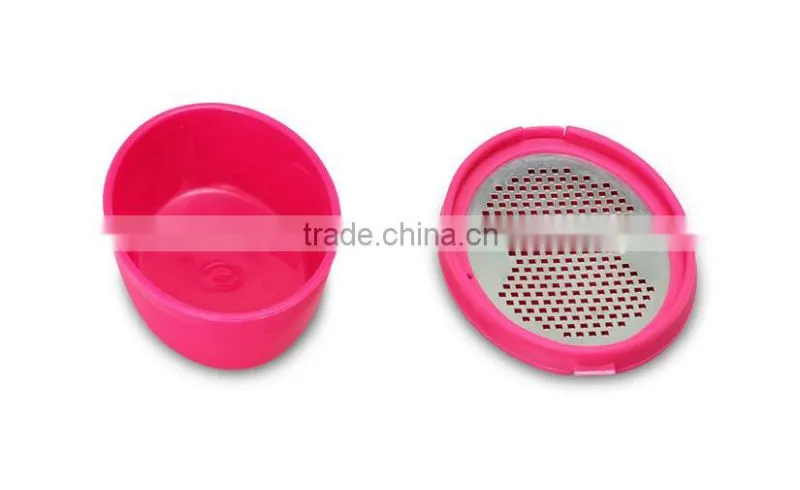 S/S+PP 9.5*6.5*2.5 High quality kitchen multifunctional manual fruit&vegetable grater/chocolate grate/cheese grater