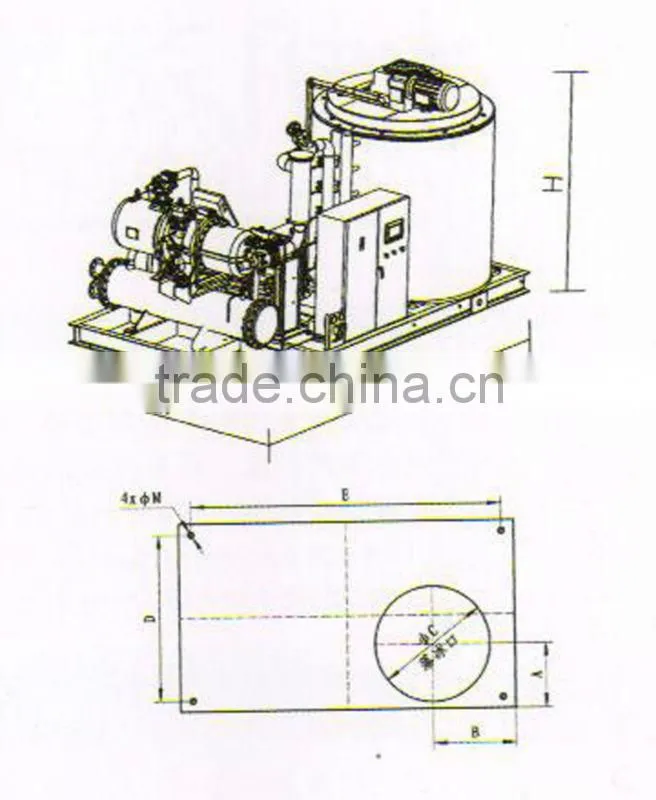 Industrial Flake Ice Machine
