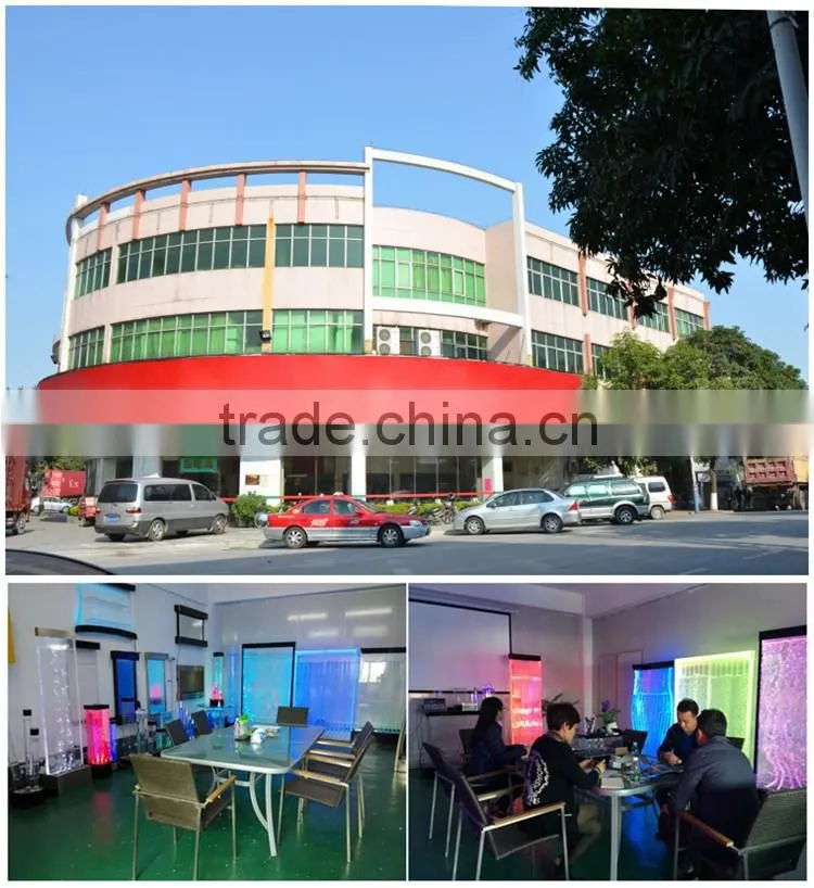 project design changing color water bubble wall acrylic interior wall decorative panel