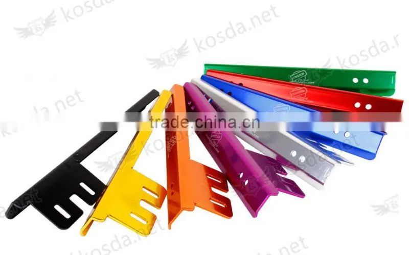 Wholesale V.1 Car Number Plate/number plate frame (6 Colors )