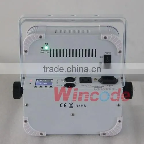 RGBAW+UV 6 in 1 wireless battery led uplights / wireless led uplights / battery led uplights