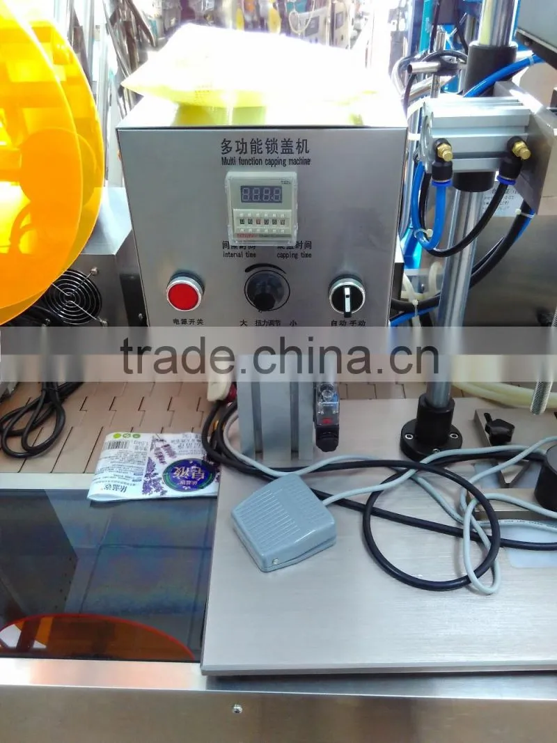 Durable Electric Driven Type and penumatic Type plastic screw caps capping machine