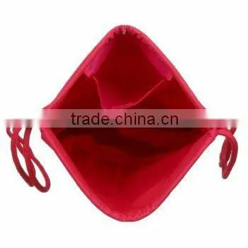 Small Fashion Wholesale Nylon Drawstring Shopping Backpack Gym Bag