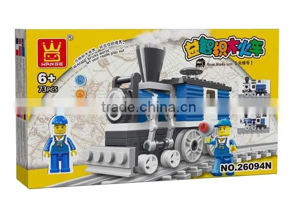 mini Train Block toy Set