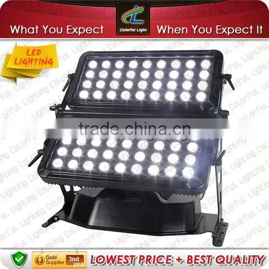 Stable Led Wall Wash Lights 72pcs x 10w RGBW 4 in 1 Outdoor Flood Light