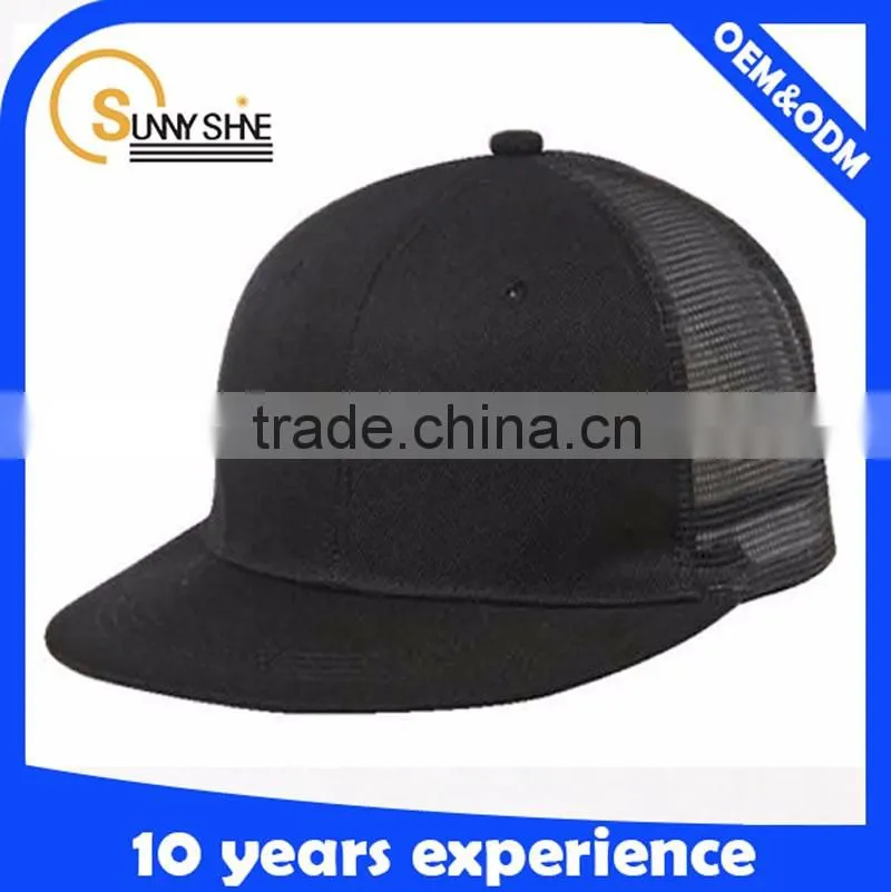 design your own logo blank trucker mesh cap