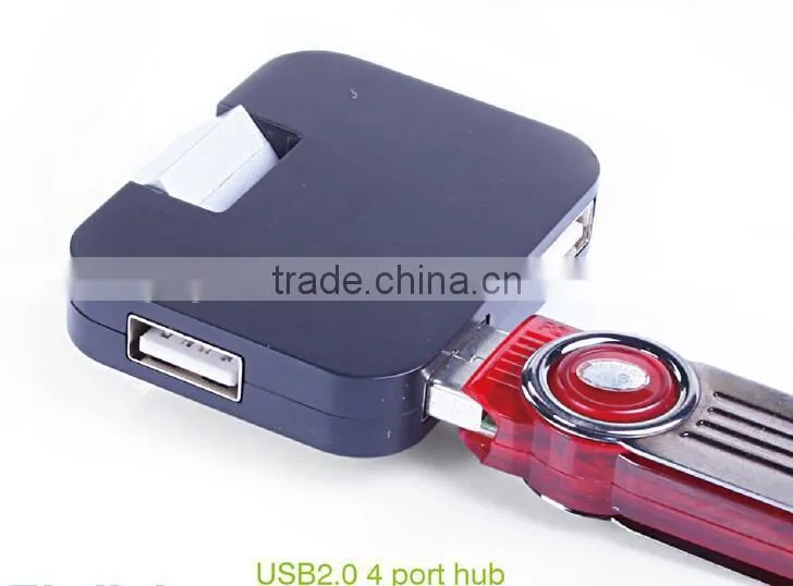 Wholesale mini 4 port 2.0 hub computer mouse usb hub