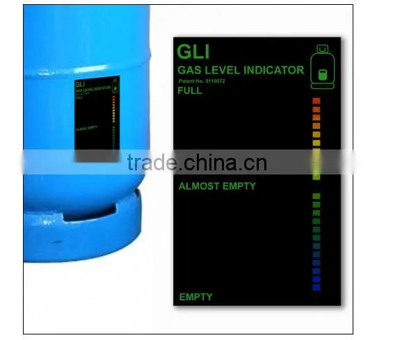 Magnetic Gas Level Indicator Gas Bottle Level Gauge BBQ Camping Hiking Home