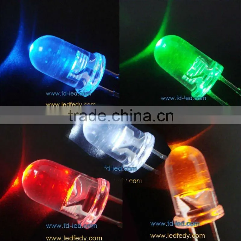 super bright 3mm led Light Emitting Diodes 25000mcd
