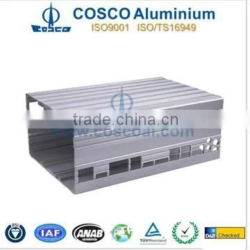 Aluminium extrusion rectangular box enclosure for EMS, PCBA manufacturer