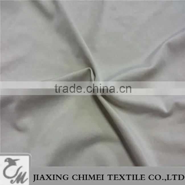 moisture-wicking breathable very soft silky hand feeling Nylon single jersey for underwear