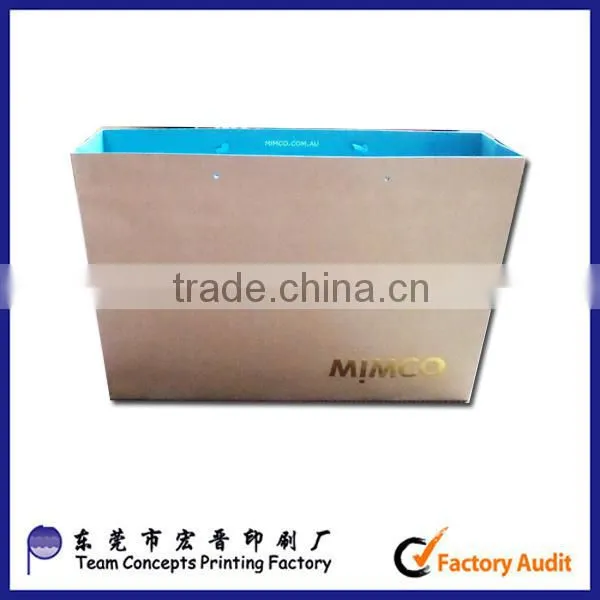 recycle paper bag food kraft paper bags wholesale