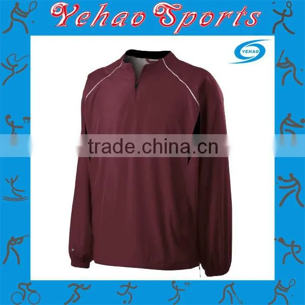 Custom 100% Polyester Soft Warm Up Suits for Men