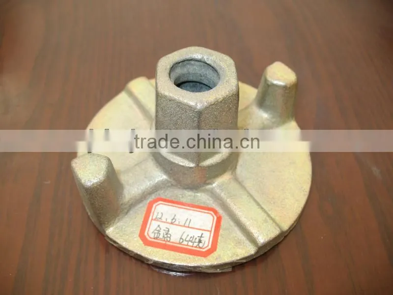 Formwork Anchor Nut Galvanized Scaffold Anchor Nut 15/17 Tie Rod Nut