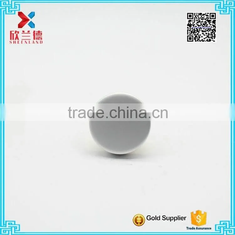 19mm Matte silver Aluminium Cap Synthetic Cork Wine Bottle Stopper