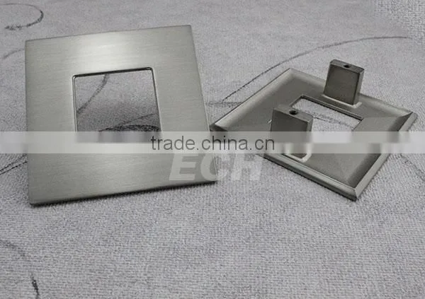 High quality zinc alloy square kitchen cabinet handles