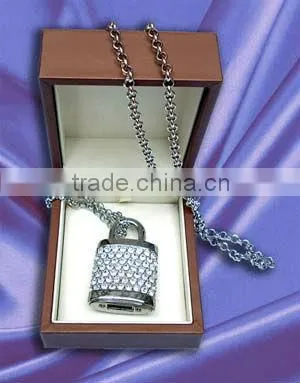 Popular Lock Shape Jewellery Pendant USB For Promotion Gift