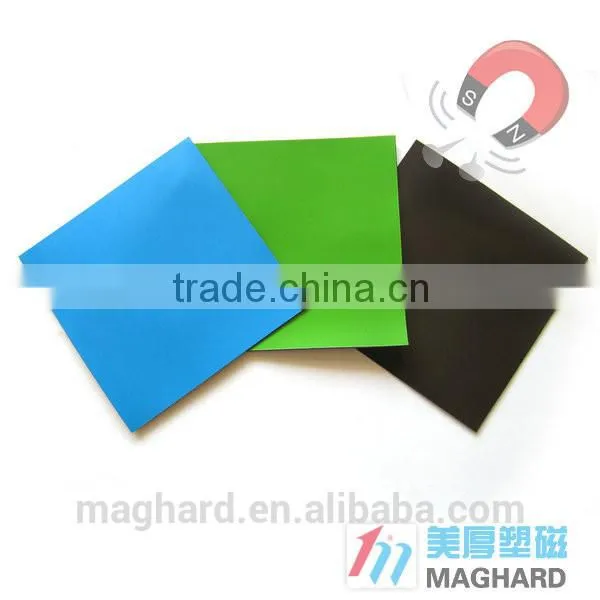 China factory directly wholesale Flexible Magnetic film with Color PVC foil