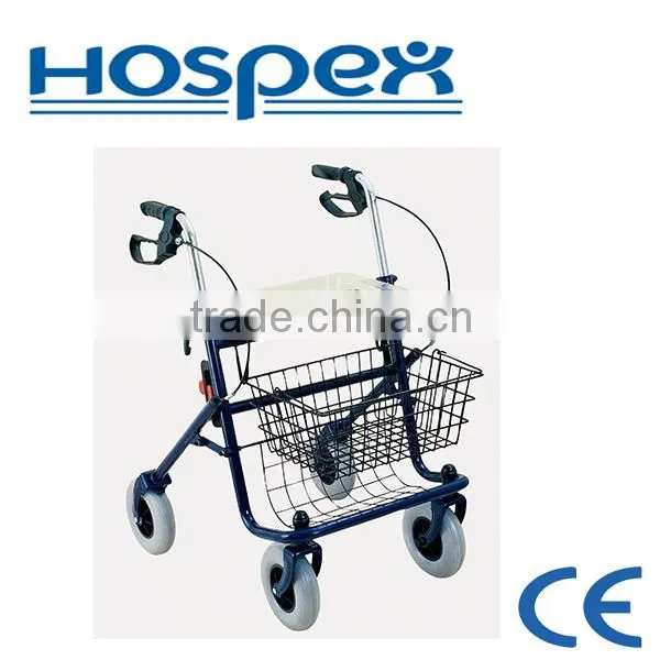 Loop braking system steel rollator