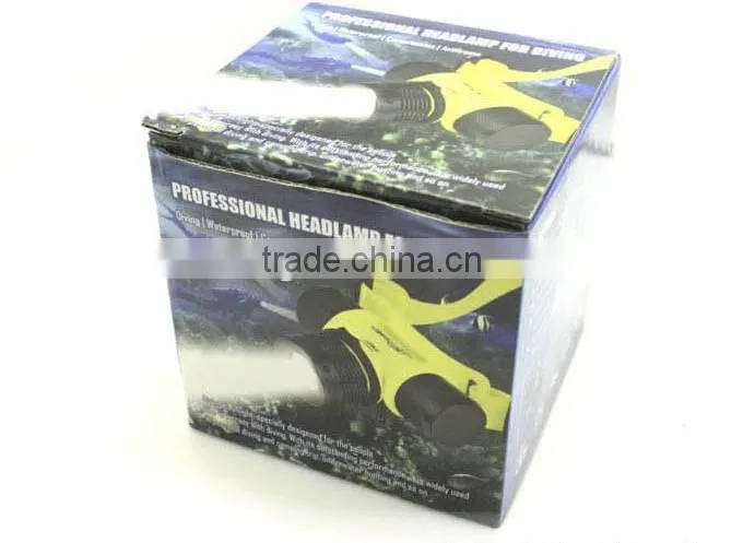 Underwater Q5 LED Diving Head Lamp high waterproof headlight
