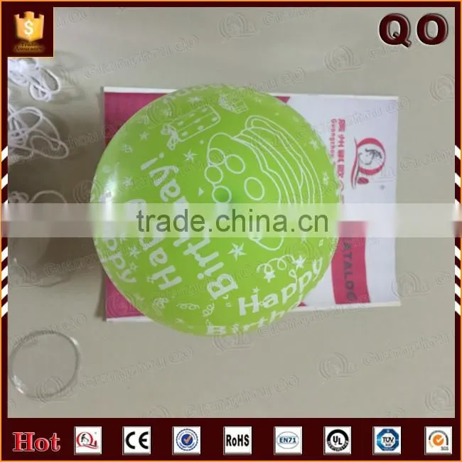Competitive price different shape custom printing latex balloon for decoration