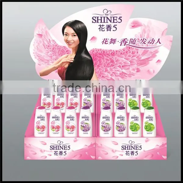 counter top displays with yellow and fantasy color for promoting repair scratches pen