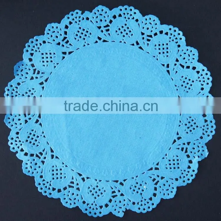 Various Design Disposable Eco-friendly Food Grade Ivory Paper doilies
