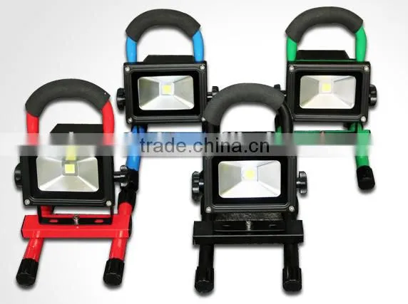 Super brightness 10w 20w 30w rechargeable Led outdoor flood light