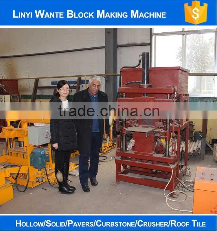 WT2-10 Fully automatic Brazil tijolos eco maquinas brick machine