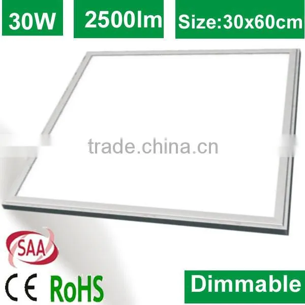 2014 hot sell high quality professional factory led panel 30x30 30W 2500lm with CE ROHS SAA