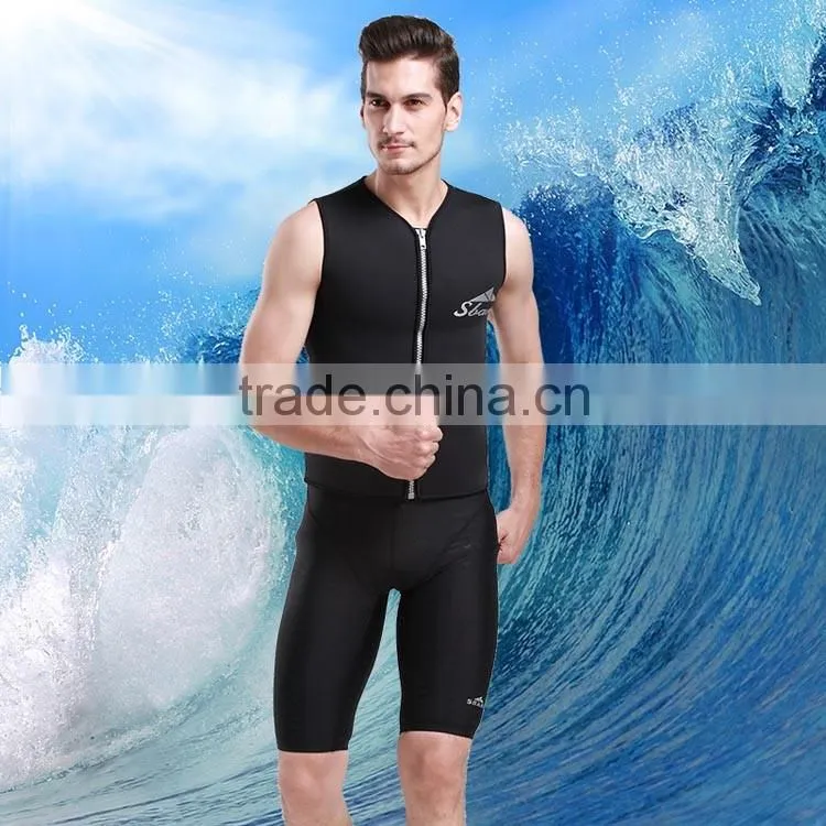 3mm Waterproof Sports Skins upper Wetsuit, Neoprene Diving, Snorkeling , upper Swimming and Surfing Wetsuits