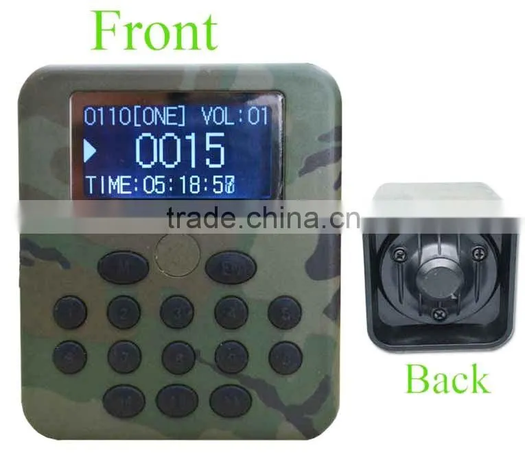 50W bird voice hunting caller crazy CB-798R with power-off timer