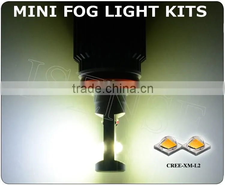 High Quality New led cob fog light dual light source headlamp led H4 headlight