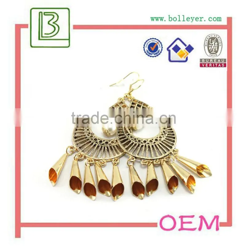 Fashion Crystal Long Drop Earring