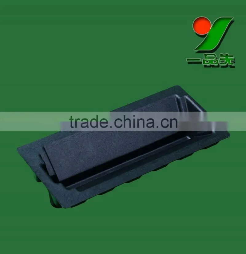 2016 New Hot Biodegradable nontoxic harmless fibre custom industrial paper pulp molded inner packaging tray