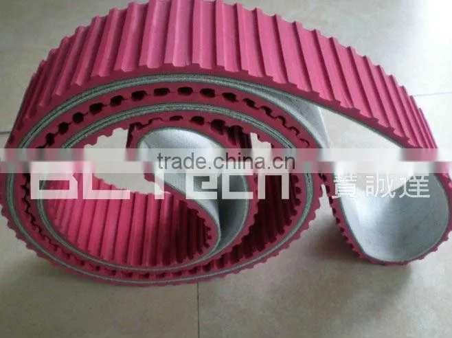 PU Timing Belt With Coated & Grooving Rubber
