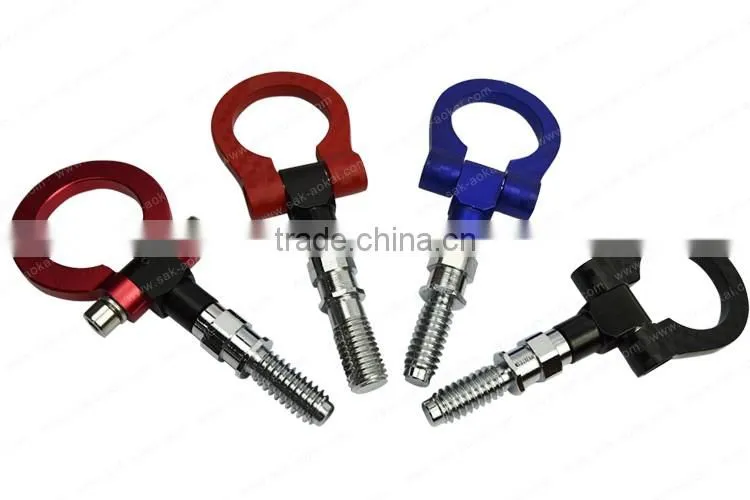 High quality Aluminum back bumper car tow hook