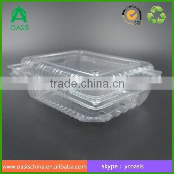 Plastic fruit packaging transparent box