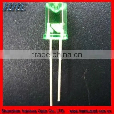 5mm flat-top 660 led from golden manufacture