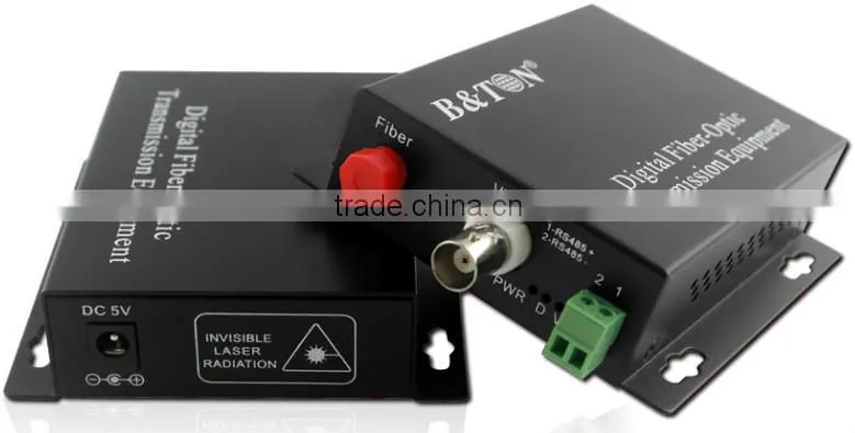 Fiber Optical Media Converter Audio and Video