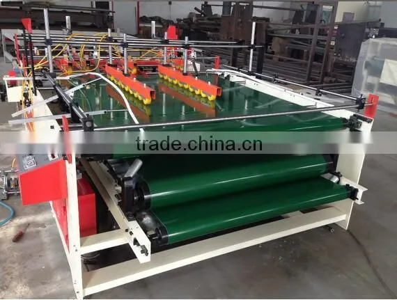 Corrugated paperboard folding gluing machine