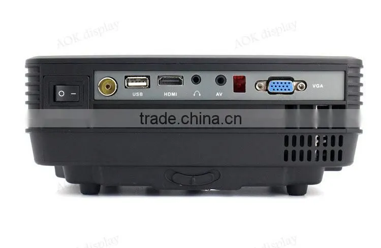 Support 1920*1080 Cheap Home Theater Digital Video Portable Game HD 1080P LCD Mini 3D LED The Projector/ Projetor/Proyector