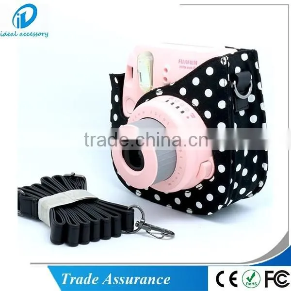 Dot Style Cloth Mini8 camera bag case for Fujifilm Instax Mini8