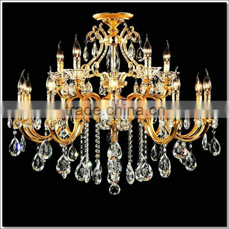 Fashion Style Lamp Design Crystal Chandelier Modern Pendant Lighting Fixture MD88008 L12